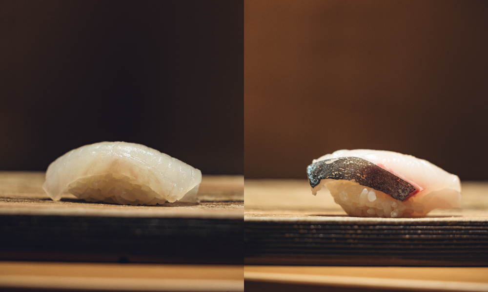 「登龍門」_菜色_比目魚&白干 「登龍門」_菜色_比目魚&白干