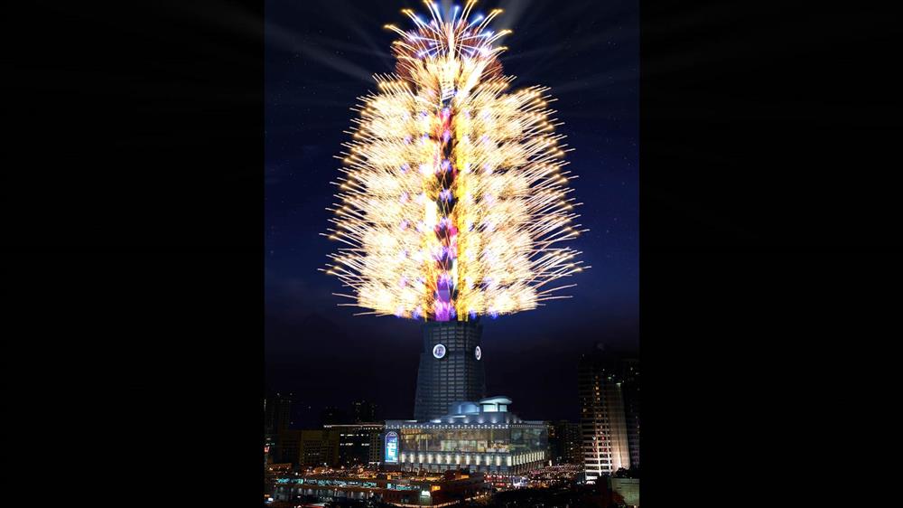 台北101跨年煙火6