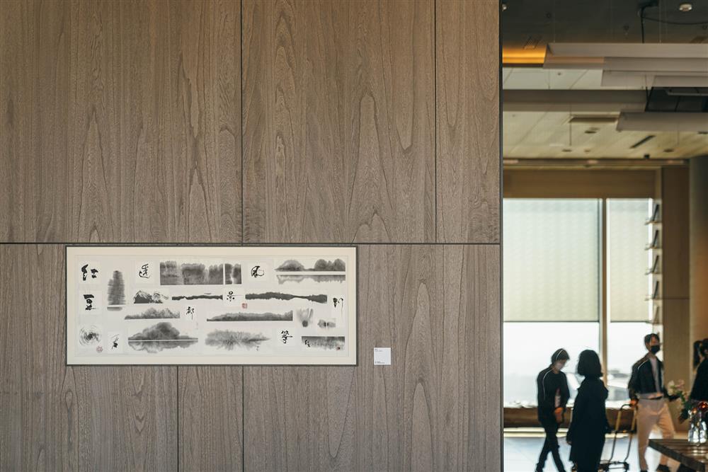 小檔亞洲插畫藝術博覽會於承億酒店25樓公共展區作品_紅豆(林夕) 小檔亞洲插畫藝術博覽會於承億酒店25樓公共展區作品_紅豆(林夕)