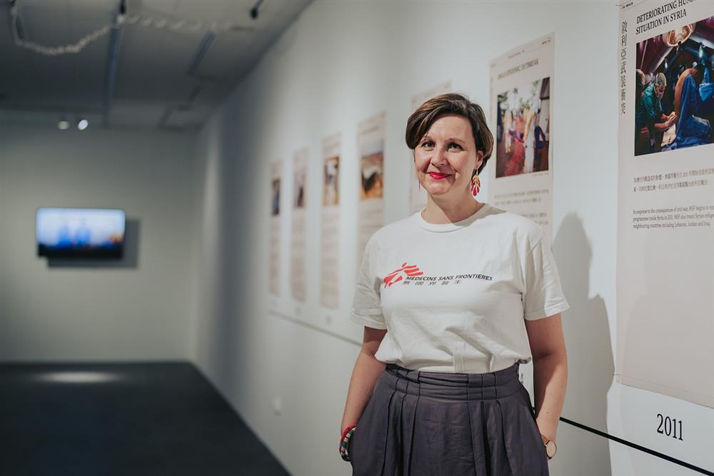 小檔3_無國界醫生（台灣）執行長鄔荻芳 Ludivine Houdet。（圖片提供：無國界醫生）