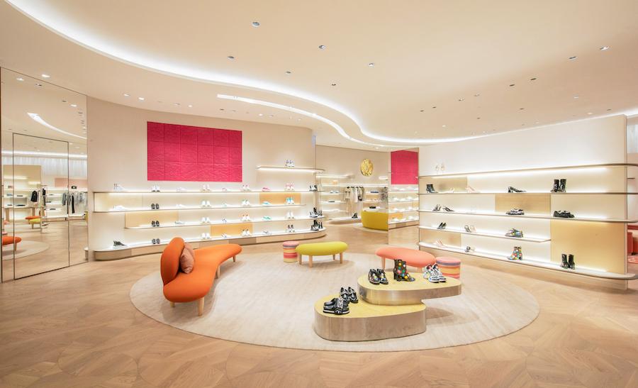 路易威登台北101旗艦店_5F女鞋區