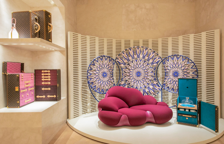 路易威登台北101旗艦店_Objets Nomades展示區