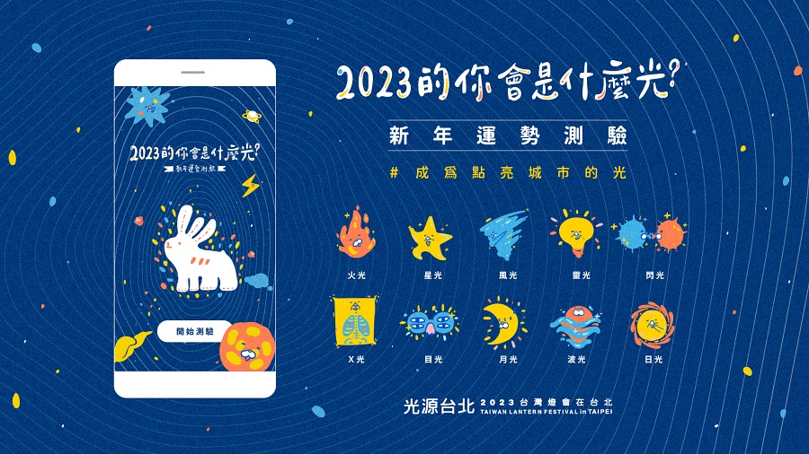 小檔2023 台灣燈會-新年運勢測驗【2023的你會是什麼光?】01 小檔2023 台灣燈會-新年運勢測驗【2023的你會是什麼光?】01