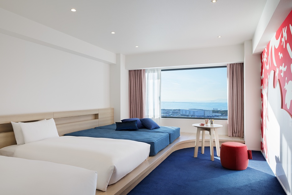 小檔星野集團 RISONARE 大阪Guest Room _Atelier Quad_ - Hoshino Resorts RISONARE Osaka 小檔星野集團 RISONARE 大阪Guest Room _Atelier Quad_ - Hoshino Resorts RISONARE Osaka