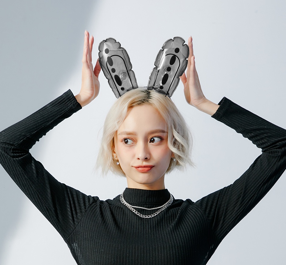 小檔2023台灣燈會＿迷霧黑兔耳燈03