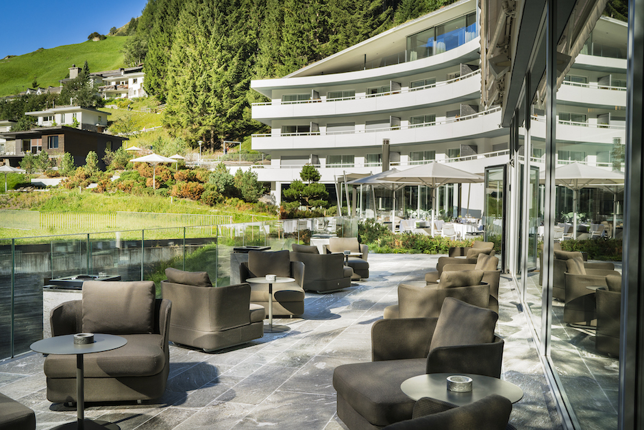 Terrace ©Global Image Creation – 7132 Hotel, Vals