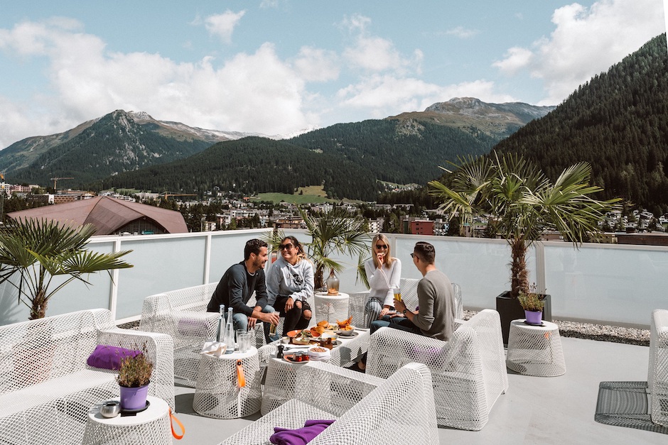 rooftop © Hard Rock Hotel Davos