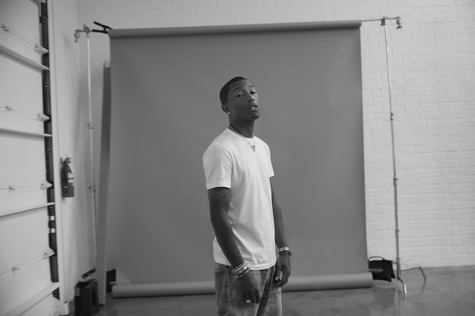 PHARRELL WILLIAMS PORTRAIT BY ERIK IAN PHARRELL WILLIAMS PORTRAIT BY ERIK IAN