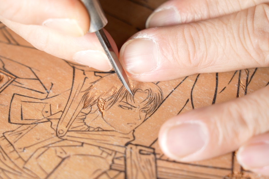 進擊的巨人浮世繪版畫_08