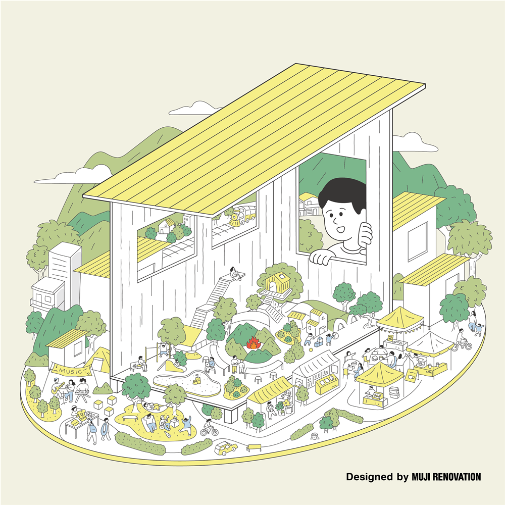 MUJI RENOVATION「從小屋開始的生活創造」展