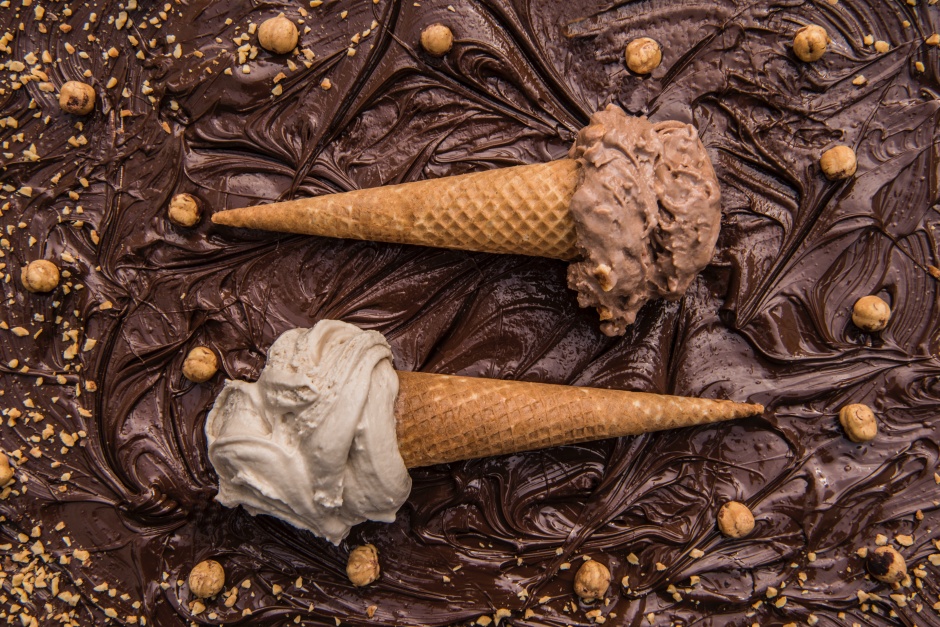 小檔黑金派對9_Venchi_Hazelnuts 榛果巧克力Gelato 