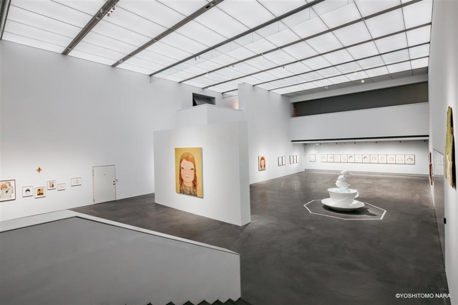 奈良美智_跟著朦朧潮濕的一天去旅行_高雄內惟藝術中心_06