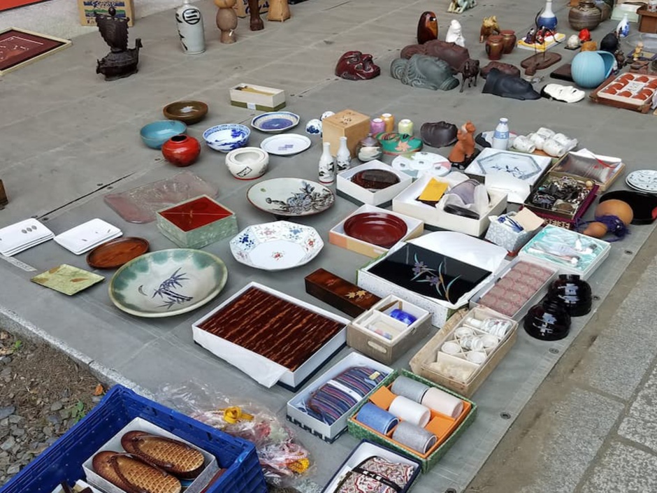 小檔古道具 Ⓒ花園神社 青空骨董市