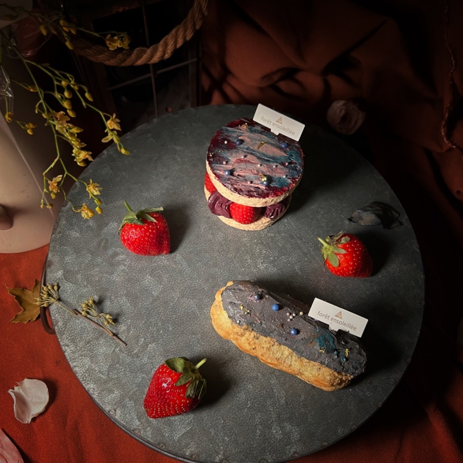 小檔2023 愛映岡山．太空漫遊森晴_紅心芭樂可可閃電泡芙