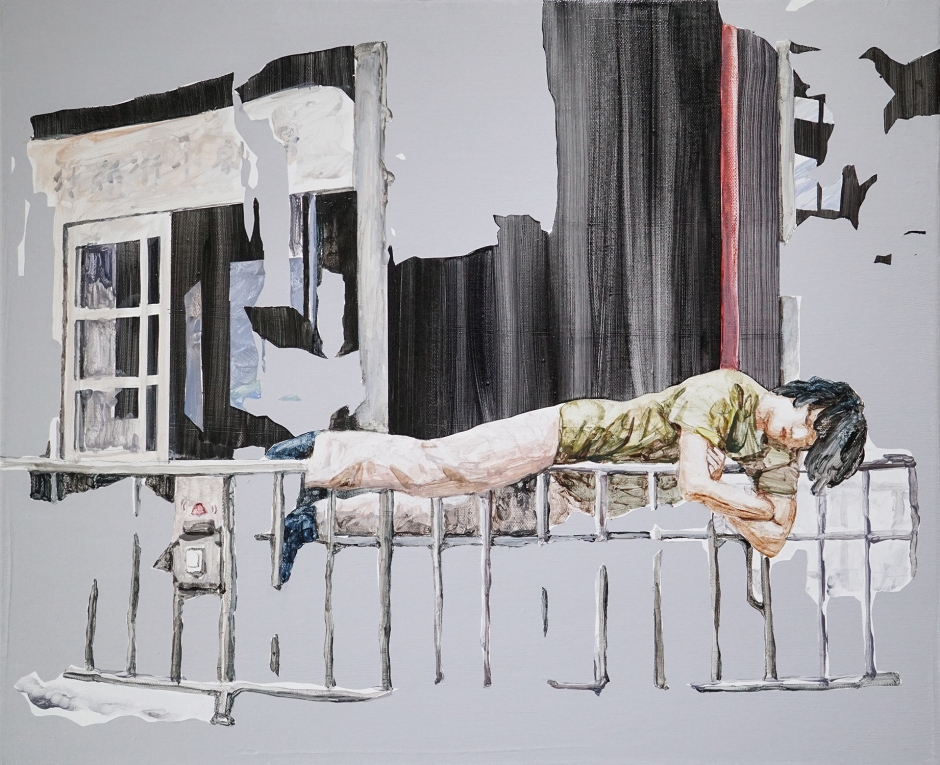 batch_00-LaVie_雅逸藝術中心-Ming Kang LEE李明剛-Crossing穿越-Acrylic on Canvas壓克力顏料-38x45cm-2022 - 雅逸藝術中心 batch_00-LaVie_雅逸藝術中心-Ming Kang LEE李明剛-Crossing穿越-Acrylic on Canvas壓克力顏料-38x45cm-2022 - 雅逸藝術中心
