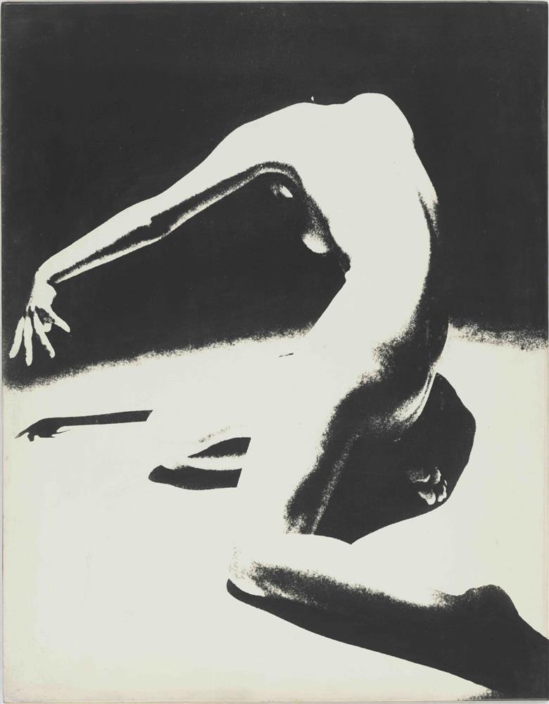 許淵富，〈袒〉，1966，明膠銀鹽相紙，60.5×47.5公分，國家攝影文化中心典藏