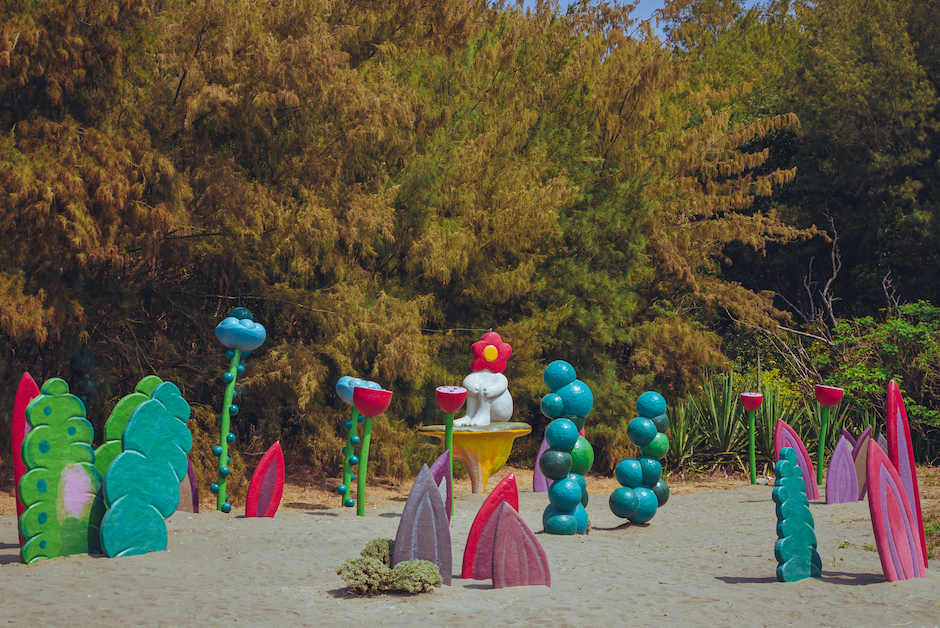 藝術在一座小島_Aru第一次來漁光島Aru