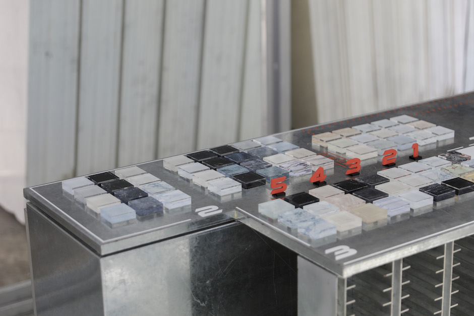 7-2_樣品展示桌為廠區位置縮小圖_照片提供:煌奇石業 7-2_樣品展示桌為廠區位置縮小圖_照片提供:煌奇石業