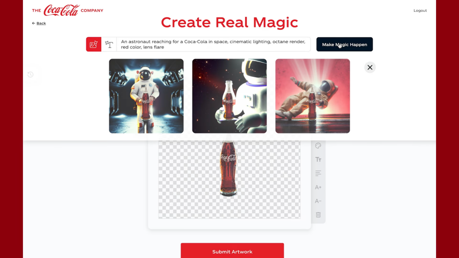 可口可樂coca-cola創意廣告masterpiece_14