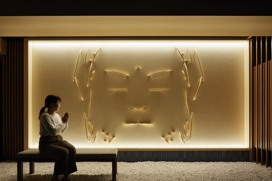 小檔OMO3 京都東寺Lounge _Wall of the gentle smile_ 2 - OMO3 Kyoto Toji by Hoshino Resorts 小檔OMO3 京都東寺Lounge _Wall of the gentle smile_ 2 - OMO3 Kyoto Toji by Hoshino Resorts