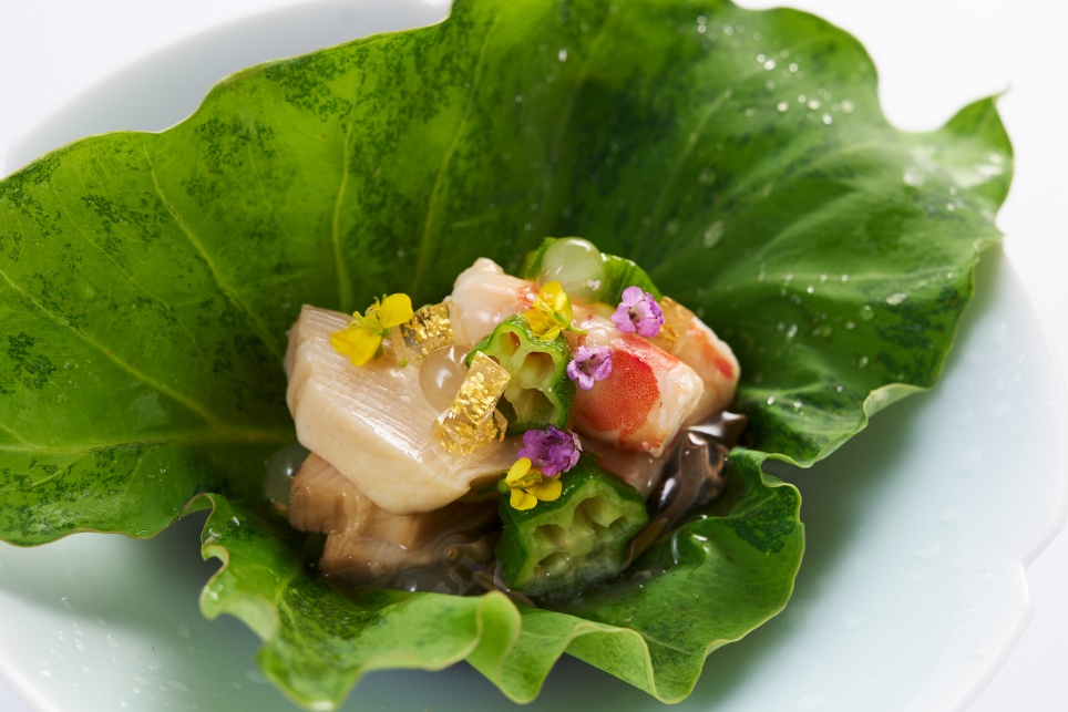 小檔虹夕諾雅 谷關春夏會席料理【虹夕諾雅 谷關 HOSHINOYA Guguan】春夏會席料理 出逢‧ Spring Summer Course Sakitsuke