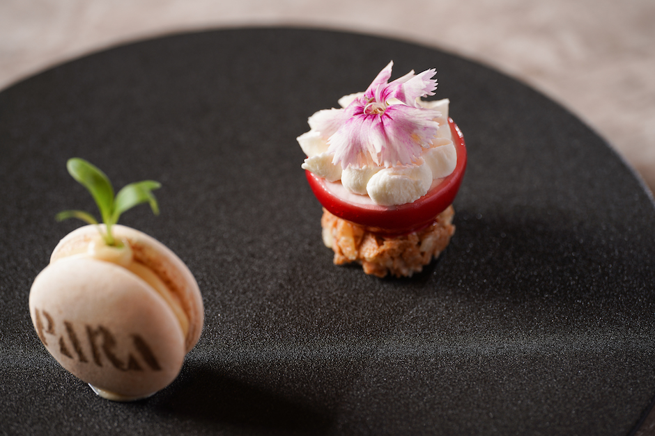 圖九.草莓,乳酪,跳跳糖,脆餅組合成蕪菁的外貌。