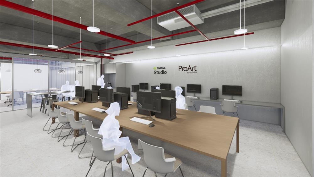 打造次世代設計人才的數位競爭力 NVIDIA、ASUS強強聯手進駐實踐「VISION BASE」實驗基地 打造次世代設計人才的數位競爭力 NVIDIA、ASUS強強聯手進駐實踐「VISION BASE」實驗基地