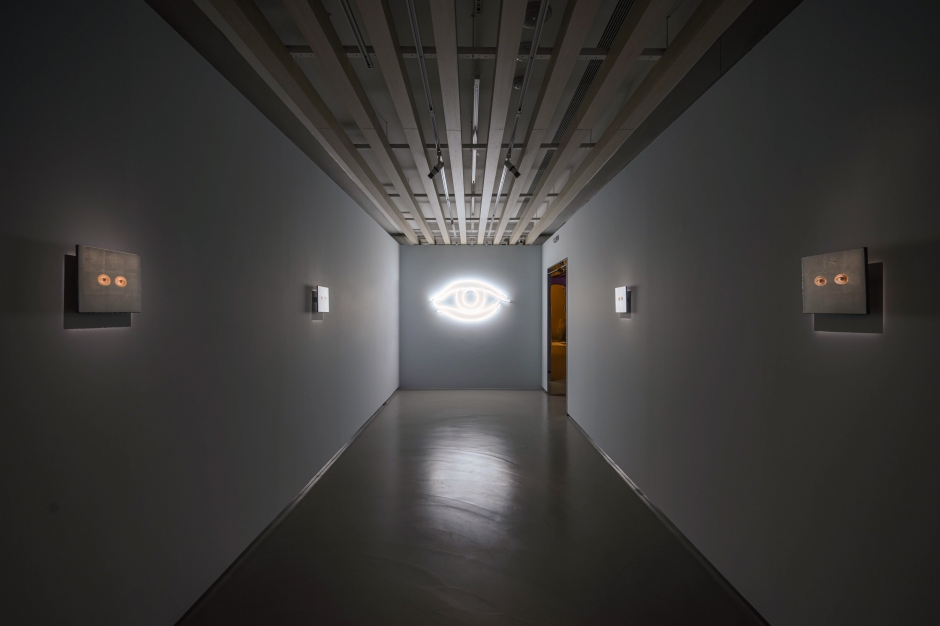 s_untitled, 2017 無題 neon 77.8 x 150 x 6 cm_藝術家和TAO ART 提供