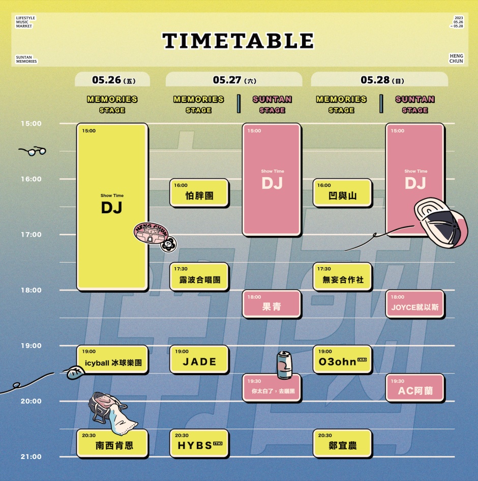 小檔2023 南國生活節南國｜演出節目表