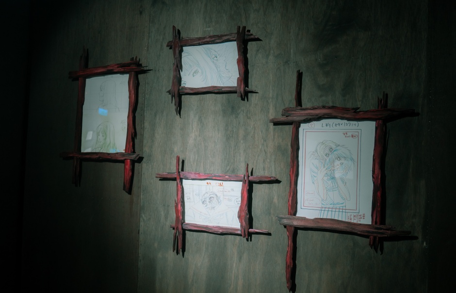 小檔伊藤潤二恐怖體驗展2-《伊藤潤二狂熱：日本恐怖故事》動畫複製原稿