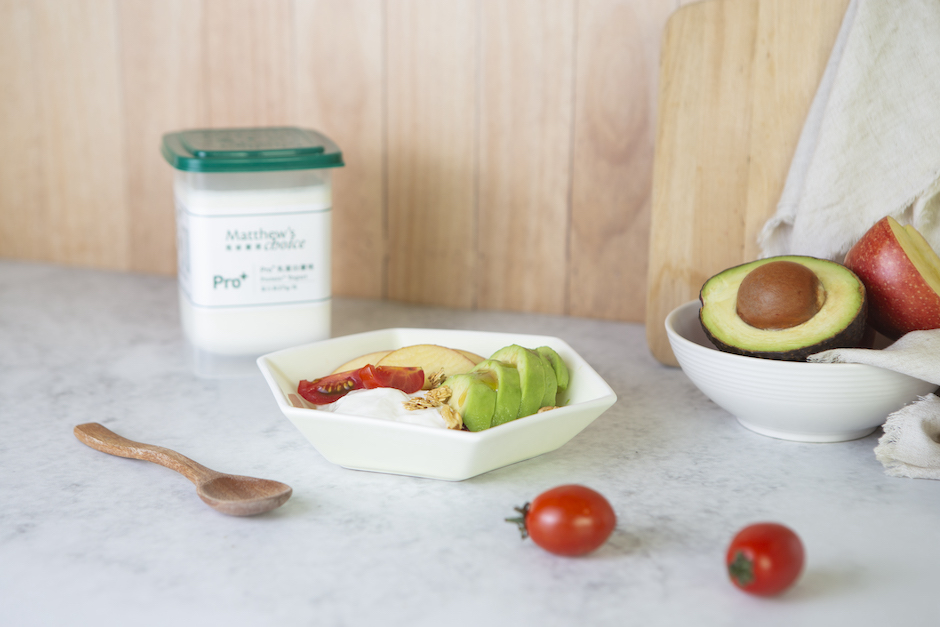 酪梨水果沙拉優格料理