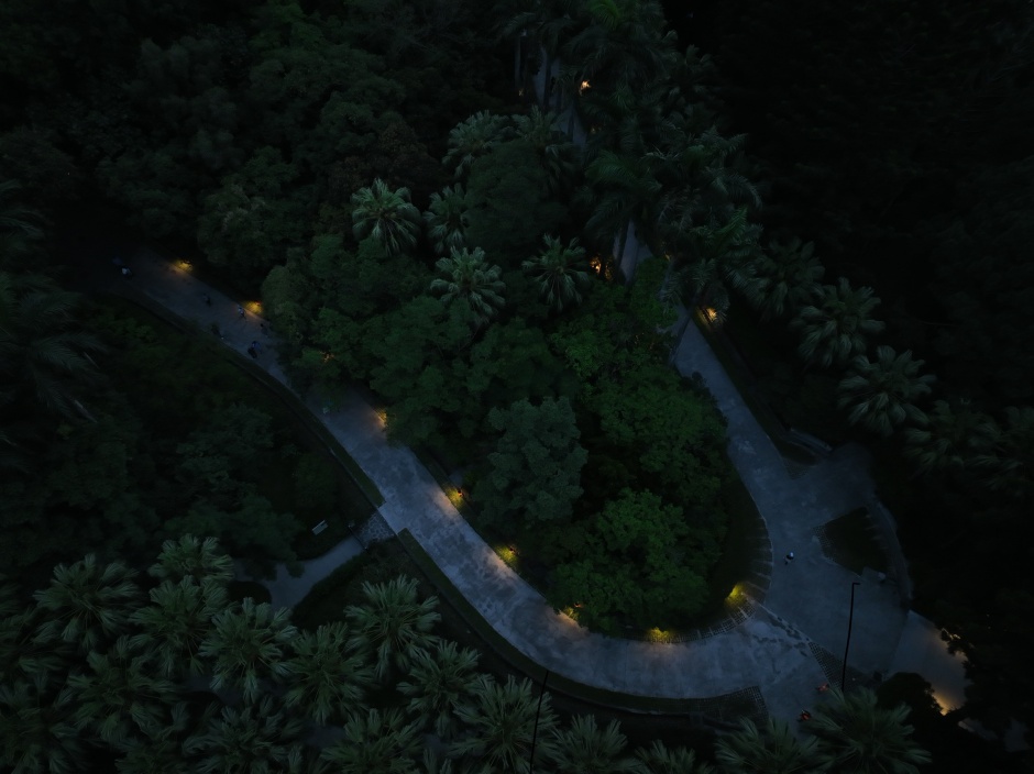 小檔植光步道空拍(請標註中強光電文化藝術基金會提供)