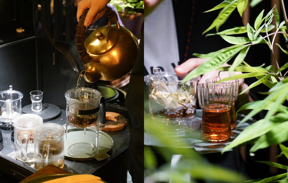 CNSalon collage2CN團隊與榮獲三次特等獎的日月潭莊記茶業一同打造紅茶X花草茶的系列茶款