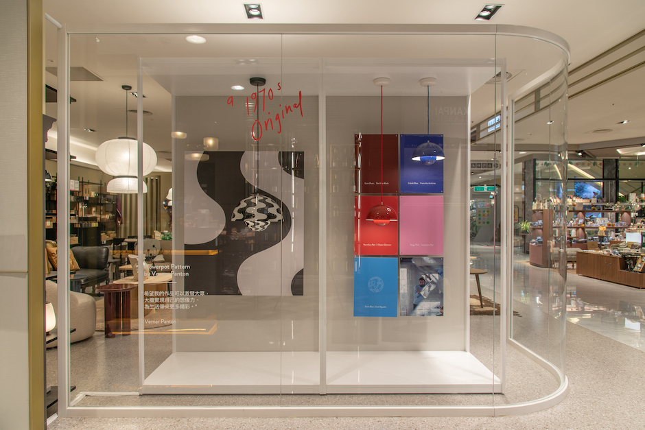 門市&Tradition Flowerpot 櫥窗陳列 