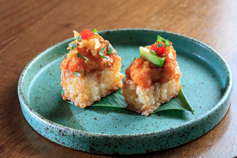 OSSU tasting menu_CRISPY RICE TUNA