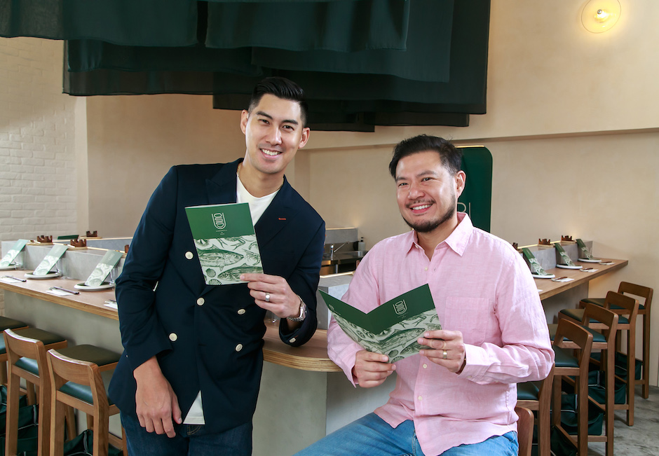 （左起）OSSU創辦人毛加恩James、施振邦Parkson_2