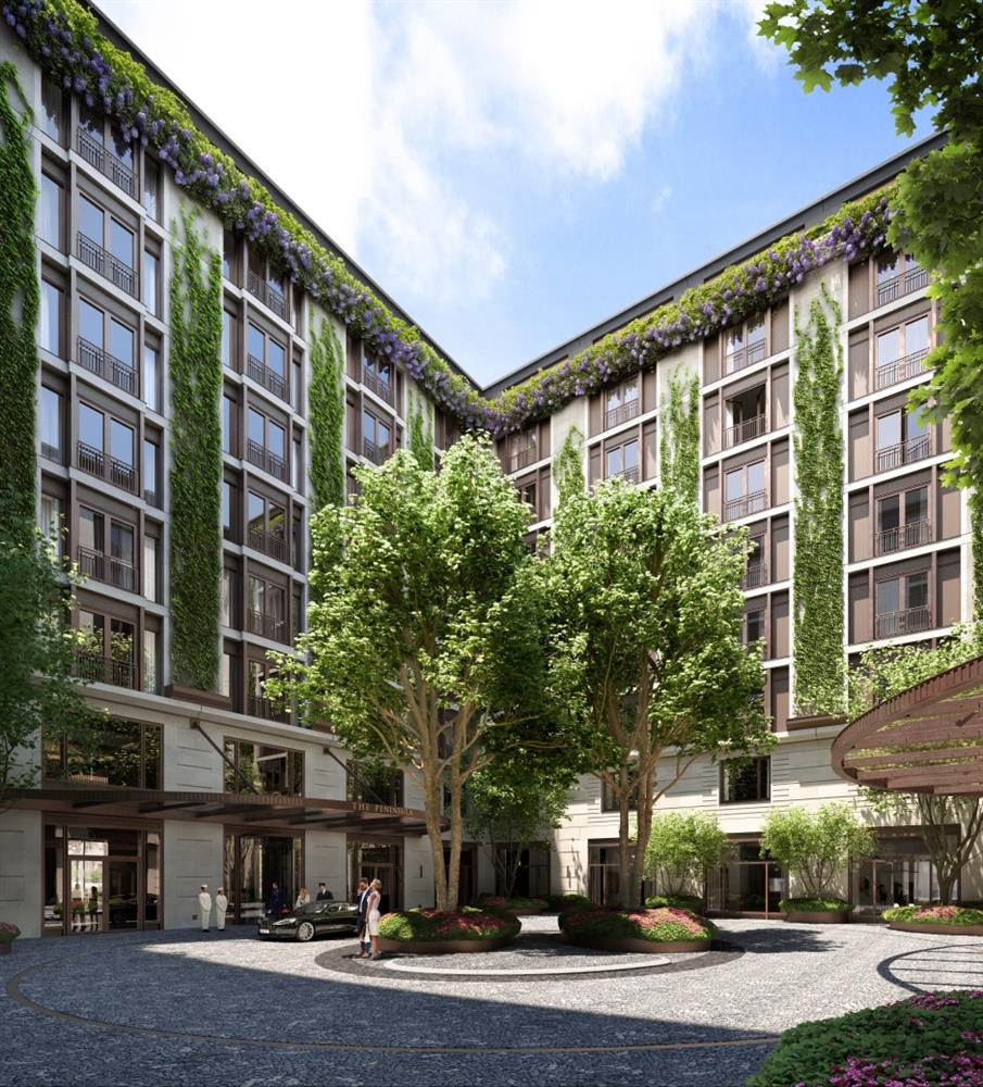 小檔倫敦半島酒店COURTYARD