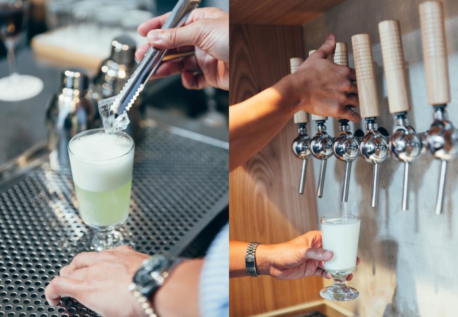 從一杯雞尾酒走到國際！Angus希望可以把國外的思維帶回台灣發展、展店、創造更多場域，也希望藉由品牌發展讓消費者走出到別的國家。 （攝影：蔡耀徵）