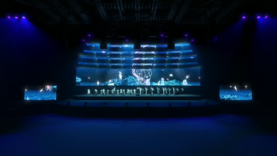 小檔2023總統府音樂會「NAKED OCEAN 光之影海洋展」視覺，也將於2023總統府音樂會舞台上出現