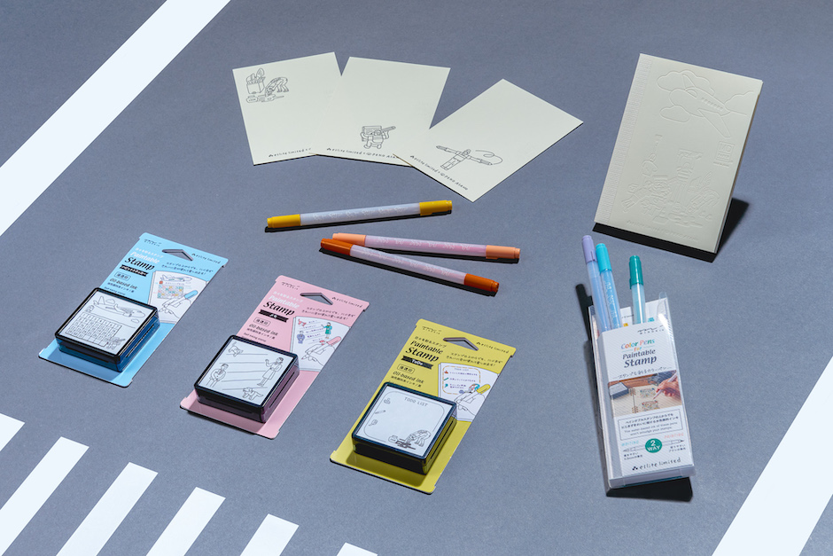 誠品理想的文具_圖23. 【誠品限定】朝野Peko x MIDORI浸漬印章／待辦清單、習慣追蹤、記事，日系達人最愛的手繪感浸漬印章，不需要額外用印泥，輕輕一蓋就能創造精緻圖樣，結合待辦、記事等用途，讓工作、生活變得更有條理。