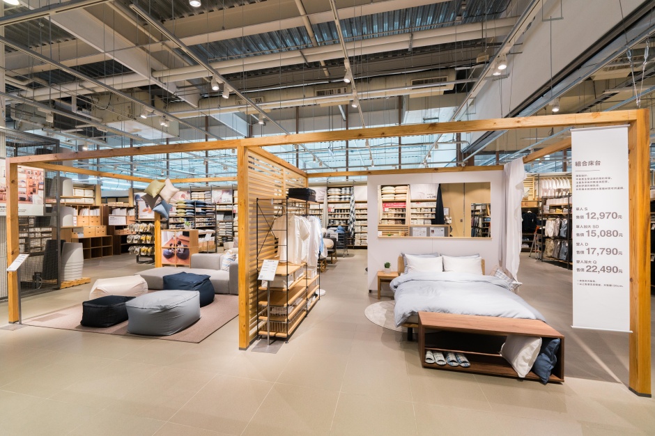 小檔MUJI無印良品 大潤發中壢門市MUJI無印良品特別打造22坪的家具展示區 (2)