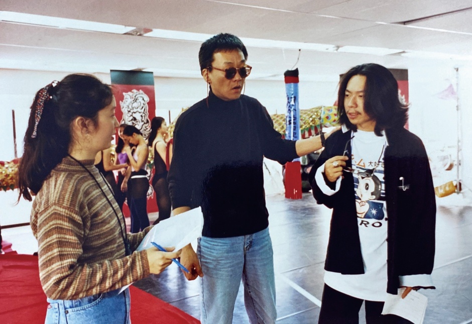 小檔楊德昌回顧展《獨立時代》工作照,中間黑衣者為楊德昌導演(國家影影視聽中心提供) 小檔楊德昌回顧展《獨立時代》工作照,中間黑衣者為楊德昌導演(國家影影視聽中心提供)