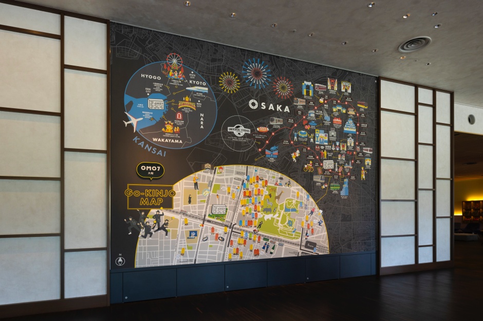 小檔OMO7 大阪 by 星野集團Go-KINJO MAP-OMO7 Osaka by Hoshino Resorts「Go-KINJO」地圖飯店工作人員實際走訪發掘的在地店家