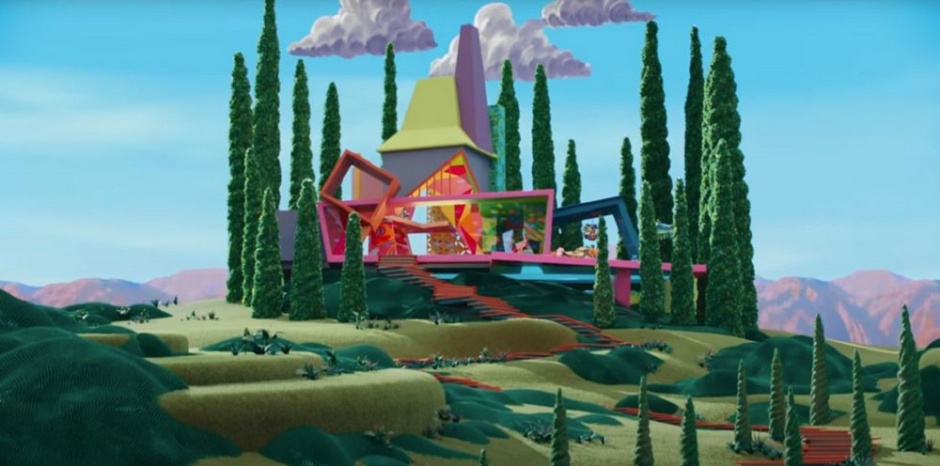 小檔圖12：怪芭比的房子部分靈感汲取自經典驚悚片《驚魂記》（圖片來源：華納兄弟影業）