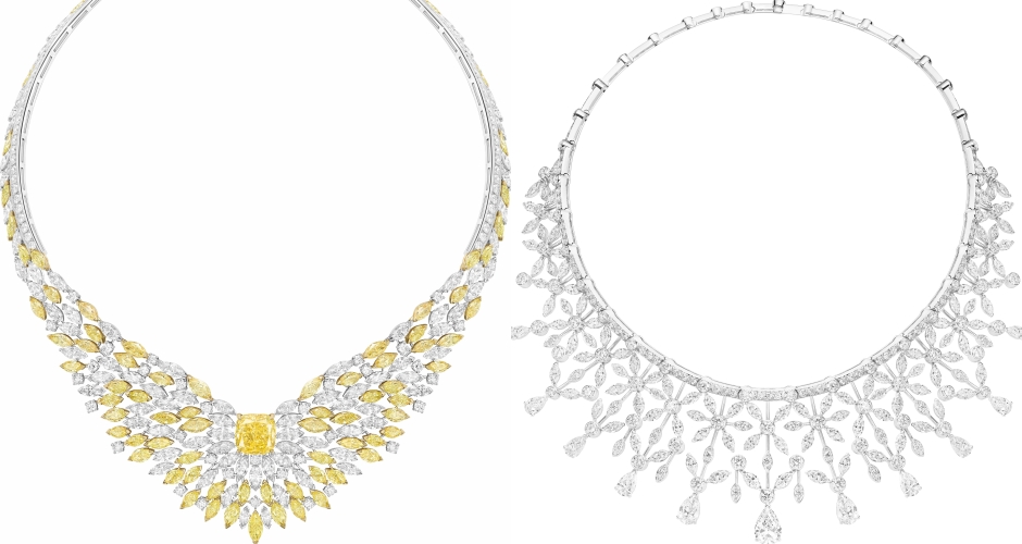 PIAGET Golden Oasis頂級珠寶系列鉑金黃鑽項鍊，建議售價約NT$70,000,000_G37N8301