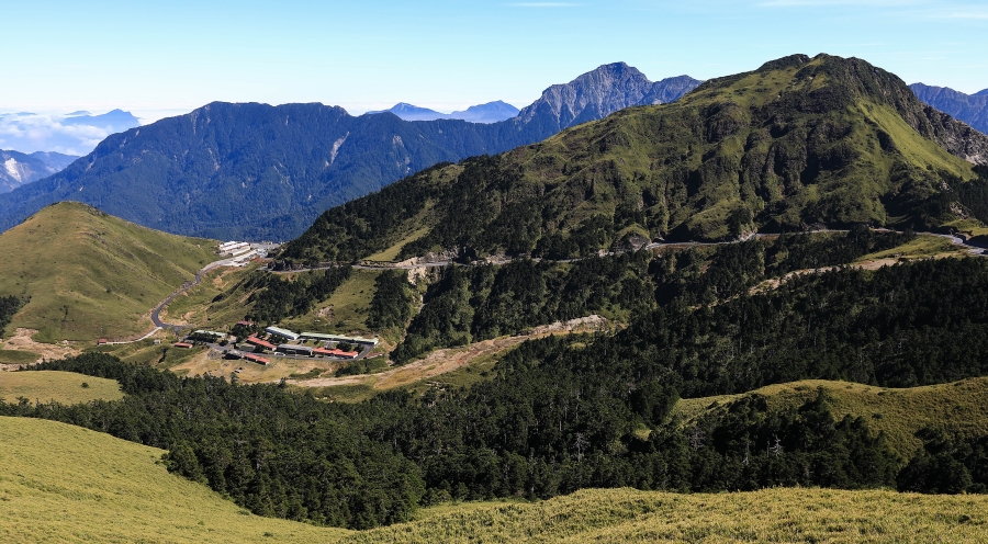 batch_04 合歡主峰展望國軍寒訓中心與奇萊北峰