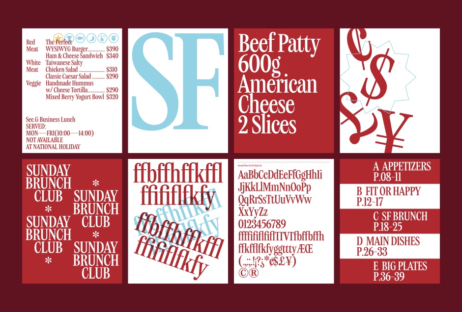 96dpi_客製字型貳樓體（Second Floor Serif）復刻美式經典（圖片提供：Local Remote）