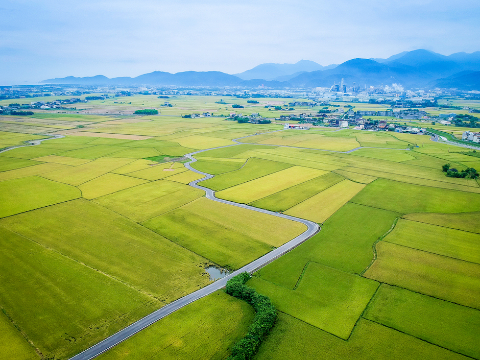 一期一稻：冬山鄉三奇村以稻作為主要經濟來源，一條3公里蜿蜒農路，保留田間原貌，每當稻黃時，隨風搖曳形成黃金稻浪美不勝收，以一期一會的心意珍惜蘭陽物產。