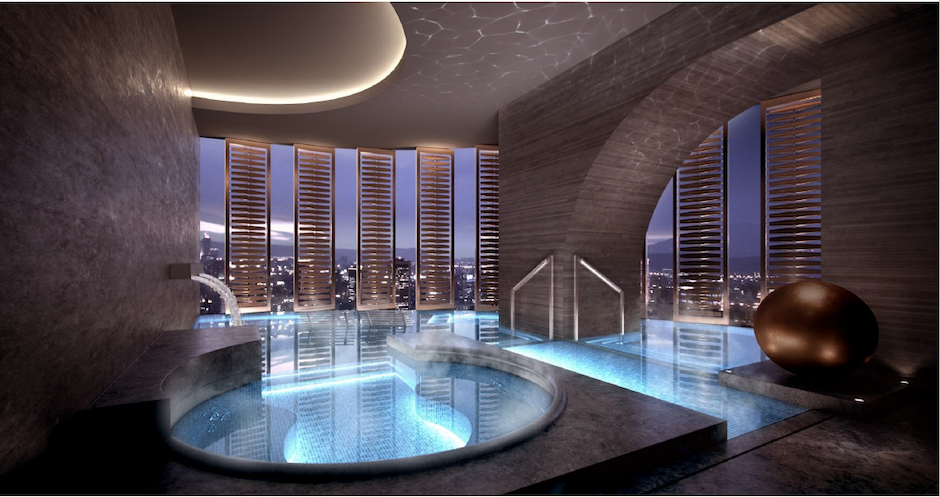 theskytaipei_hyatt_parkhyatt_andaz_Hydrotherapy（圖片為電腦合成示意圖，業主保留修改權利）
