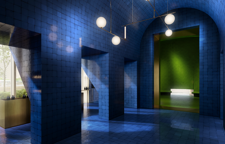 theskytaipei_hyatt_parkhyatt_andaz_Lift lobby（圖片為電腦合成示意圖，業主保留修改權利）